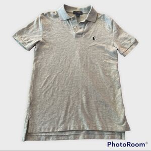 ⚡️ Ralph Lauren Gray Polo Shirt ~ Size M (10-12) ⚡️